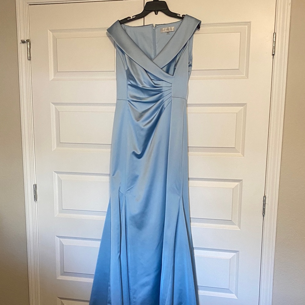 Tahari Light Blue formal  Dress